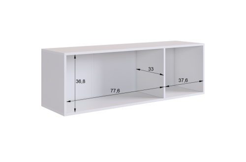 Антресоль 3дв. Баско L1200 (Кашемир)